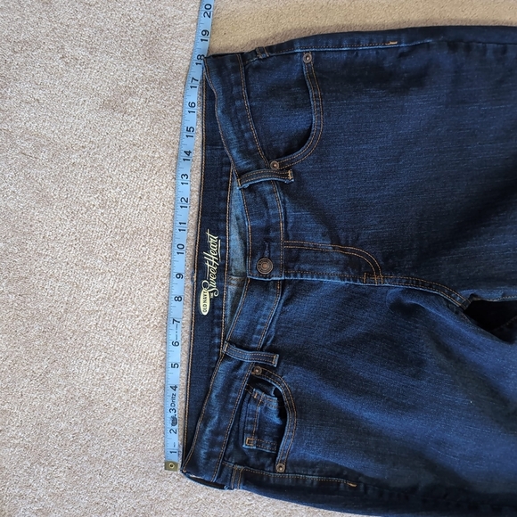 Old Navy Sweetheart Skinny Slim Dark Wash Stretch Jeans 14 - Picture 7 of 8
